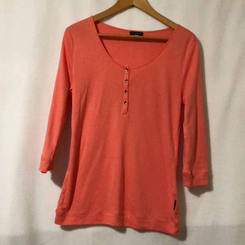Calvin Klein Jeans orange women shirt size medium
